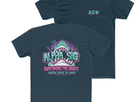 Alpha Sigma Phi Graphic T-Shirt | The Deep End on Sale