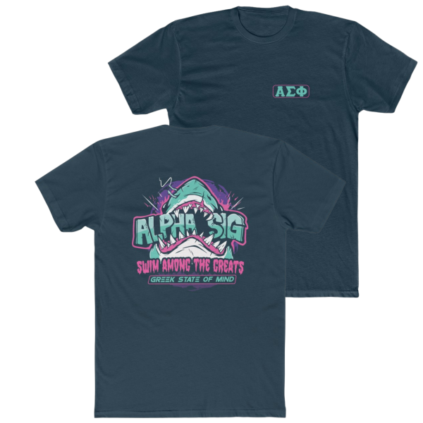 Alpha Sigma Phi Graphic T-Shirt | The Deep End on Sale