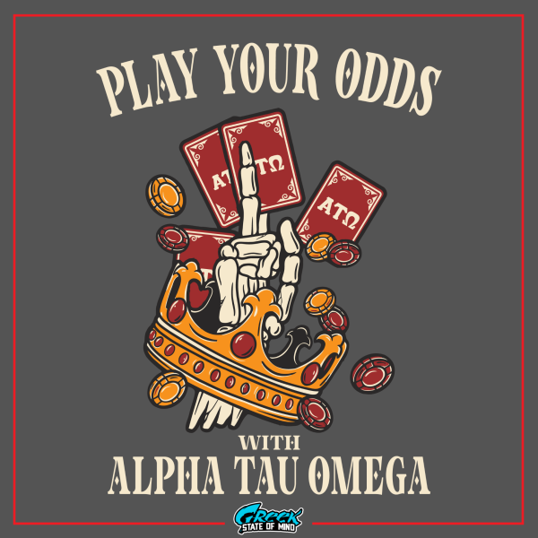 Alpha Tau Omega Graphic T-Shirt | Play Your Odds Online