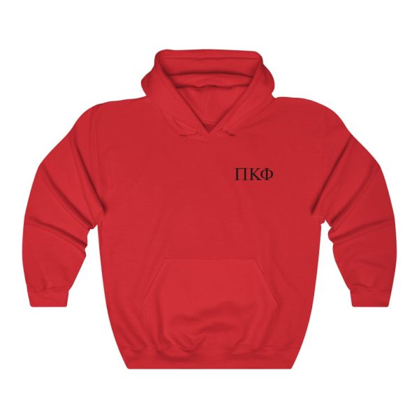 Pi Kappa Phi Graphic Hoodie | Black Greek Letter LC Hot on Sale