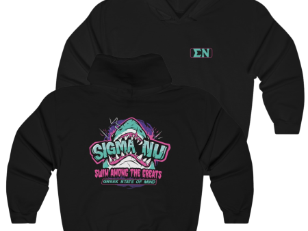 Sigma Nu Graphic Hoodie | The Deep End Hot on Sale