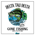 Delta Tau Delta Graphic Hoodie | Gone Fishing Hot on Sale