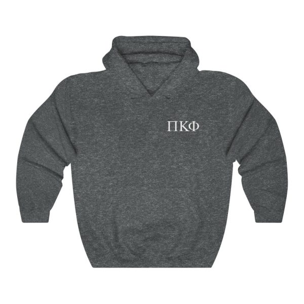 Pi Kappa Phi Graphic Hoodie | White Greek Letter LC Online