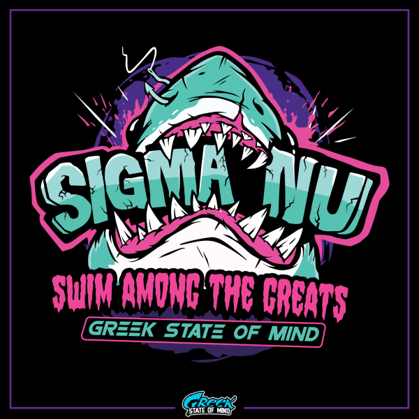 Sigma Nu Graphic Hoodie | The Deep End Hot on Sale