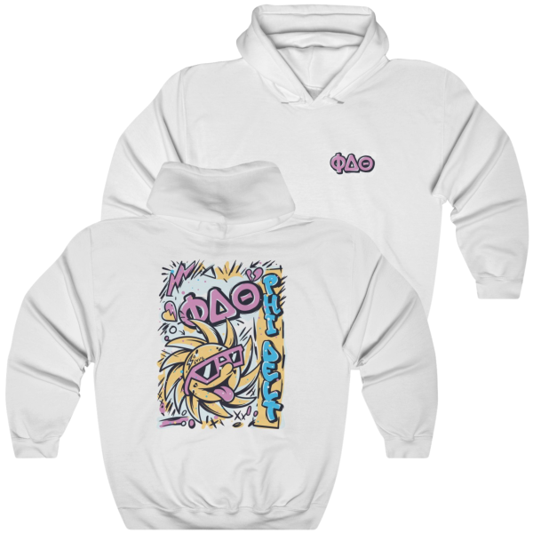 Phi Delta Theta Graphic Hoodie | Fun in the Sun Online Sale