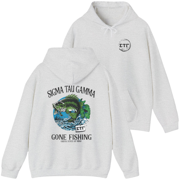 Sigma Tau Gamma Graphic Hoodie | Gone Fishing For Discount