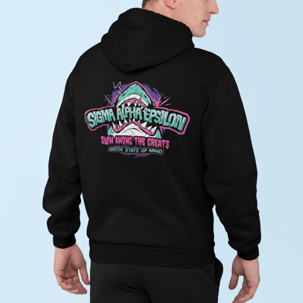 Sigma Alpha Epsilon Graphic Hoodie | The Deep End Discount