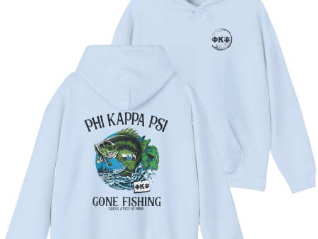 Phi Kappa Psi Graphic Hoodie | Gone Fishing Online now