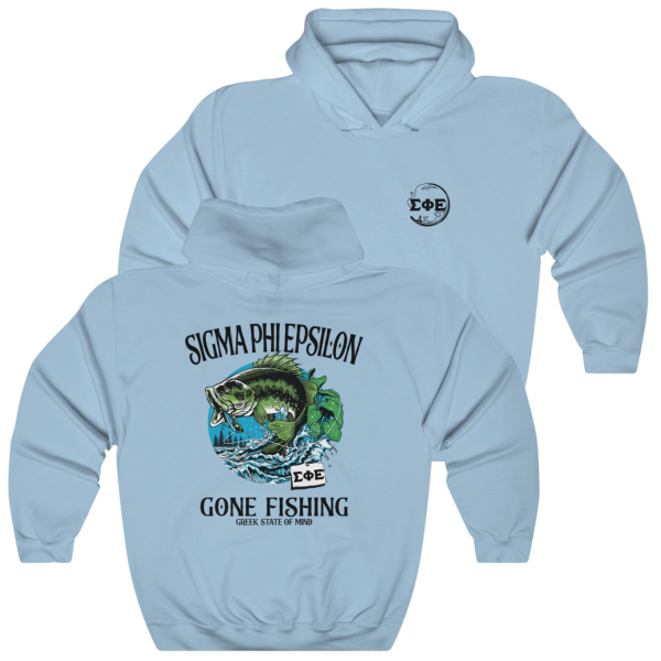 Sigma Phi Epsilon Graphic Hoodie | Gone Fishing Discount