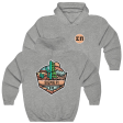 Sigma Pi Graphic Hoodie | Desert Mountains Cheap