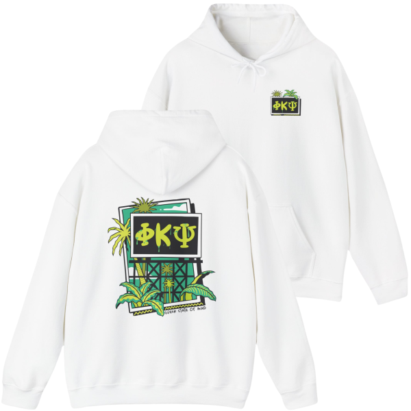 Phi Kappa Psi Graphic Hoodie | Tropical Billboard Online now