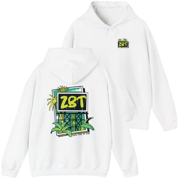 Zeta Beta Tau Graphic Hoodie | Tropical Billboard Online Hot Sale