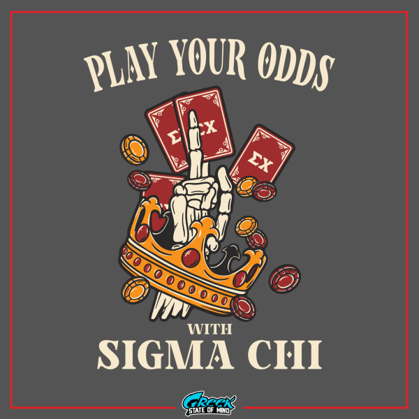 Sigma Chi Graphic Hoodie | Play Your Odds For Cheap