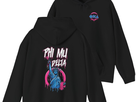 Phi Mu Delta Graphic Hoodie | Liberty Rebel Fashion