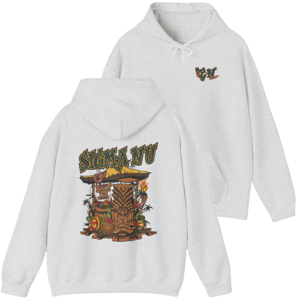 Sigma Nu Graphic Hoodie | Tiki Time Supply