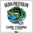 Sigma Phi Epsilon Graphic Hoodie | Gone Fishing Discount