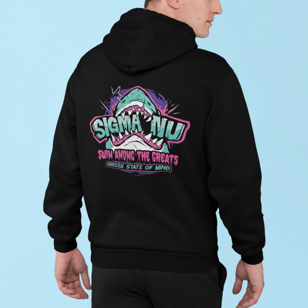 Sigma Nu Graphic Hoodie | The Deep End Hot on Sale