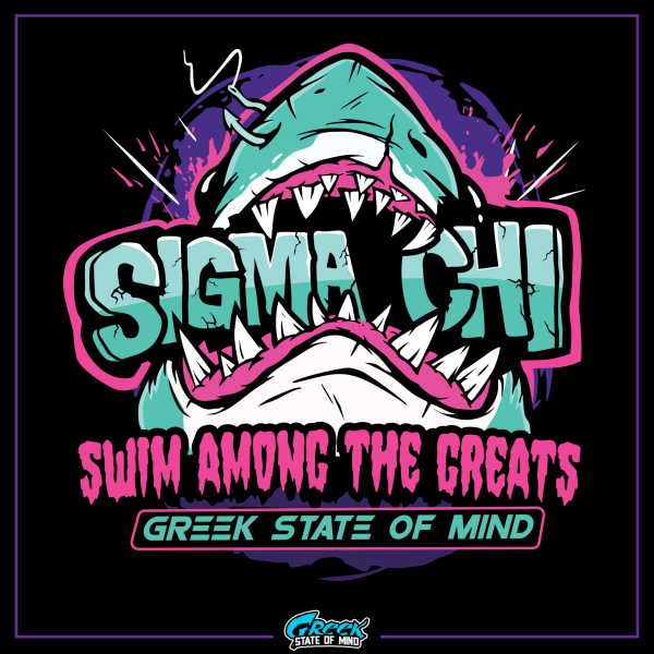 Sigma Chi Graphic Hoodie | The Deep End on Sale