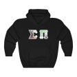 Sigma Pi Printed Letter Hoodie | Tropical Pattern Hot on Sale