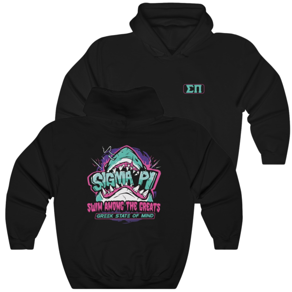 Sigma Pi Graphic Hoodie | The Deep End For Cheap