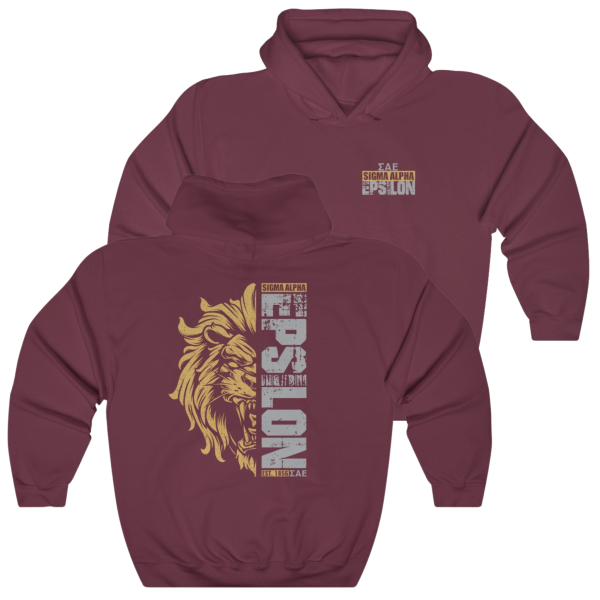 Sigma Alpha Epsilon Graphic Hoodie | Lion Hearted Online Sale