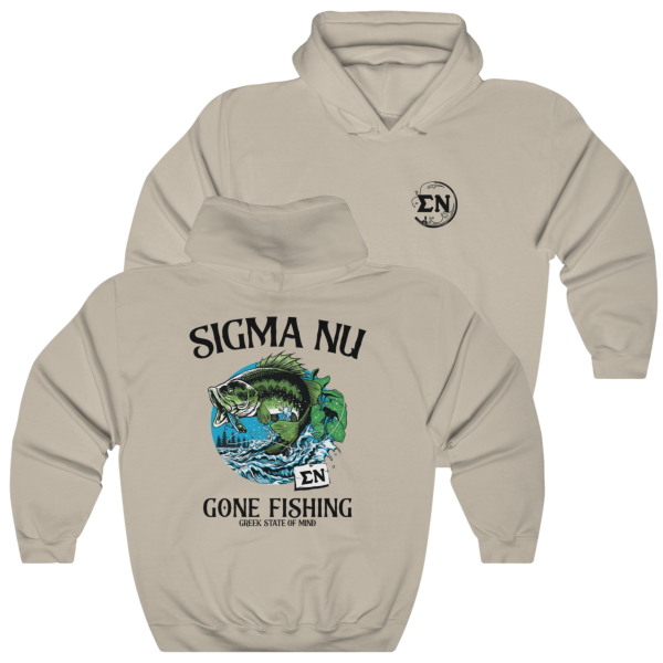 Sigma Nu Graphic Hoodie | Gone Fishing Online Sale