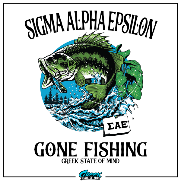 Sigma Alpha Epsilon Graphic Hoodie | Gone Fishing Online now