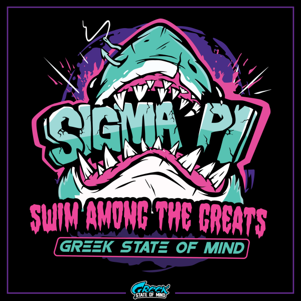 Sigma Pi Graphic Hoodie | The Deep End For Cheap