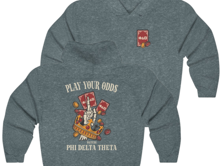 Phi Delta Theta Graphic Hoodie | Play Your Odds Online Hot Sale