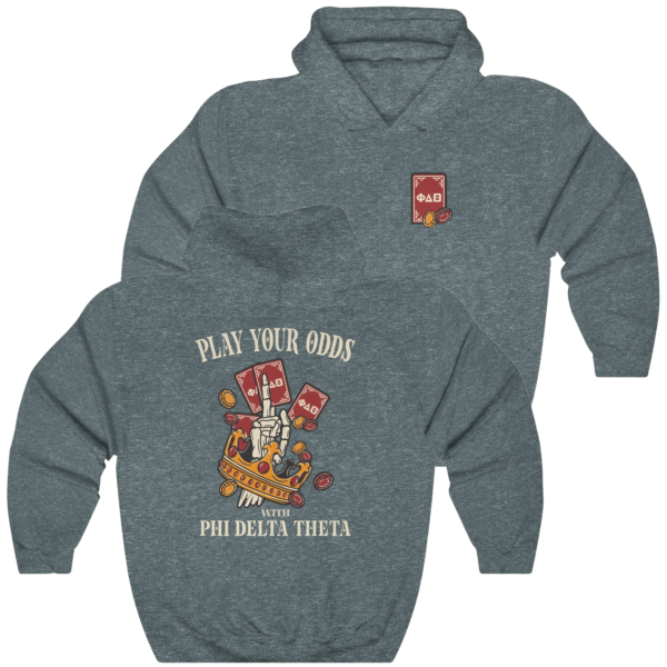 Phi Delta Theta Graphic Hoodie | Play Your Odds Online Hot Sale