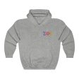 Sigma Phi Epsilon Graphic Hoodie | Tricolor Letter Logo LC For Sale