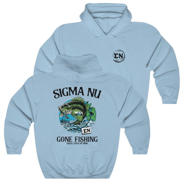 Sigma Nu Graphic Hoodie | Gone Fishing Online Sale