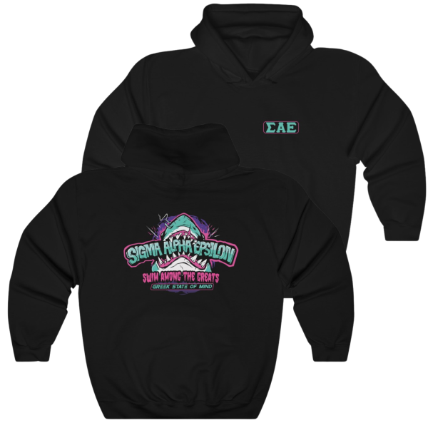 Sigma Alpha Epsilon Graphic Hoodie | The Deep End Discount