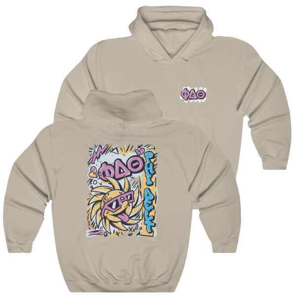 Phi Delta Theta Graphic Hoodie | Fun in the Sun Online Sale