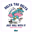 Delta Tau Delta Graphic Hoodie | Alligator Skater For Discount