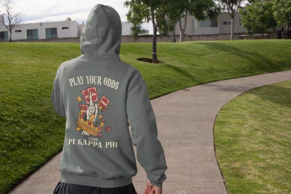 Pi Kappa Phi Graphic Hoodie | Play Your Odds Online Hot Sale