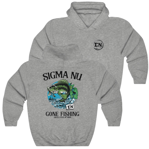 Sigma Nu Graphic Hoodie | Gone Fishing Online Sale