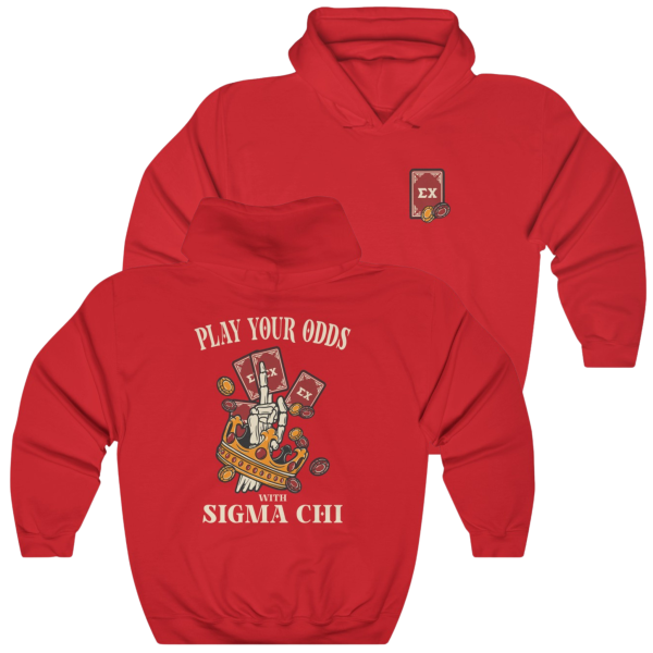 Sigma Chi Graphic Hoodie | Play Your Odds For Cheap