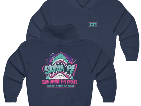 Sigma Pi Graphic Hoodie | The Deep End For Cheap