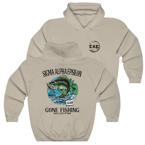 Sigma Alpha Epsilon Graphic Hoodie | Gone Fishing Online now