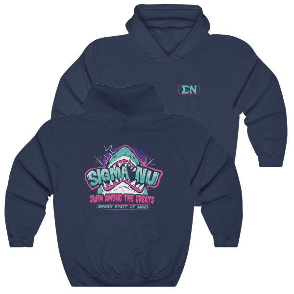 Sigma Nu Graphic Hoodie | The Deep End Hot on Sale