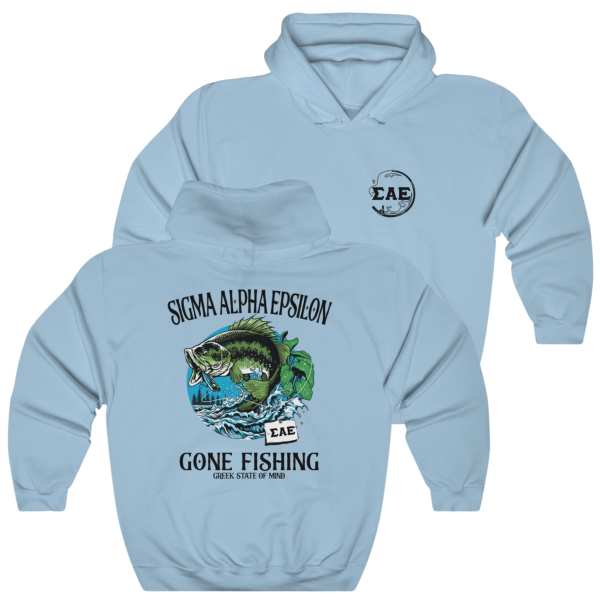 Sigma Alpha Epsilon Graphic Hoodie | Gone Fishing Online now