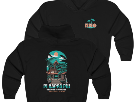 Pi Kappa Phi Graphic Hoodie | Welcome to Paradise Supply