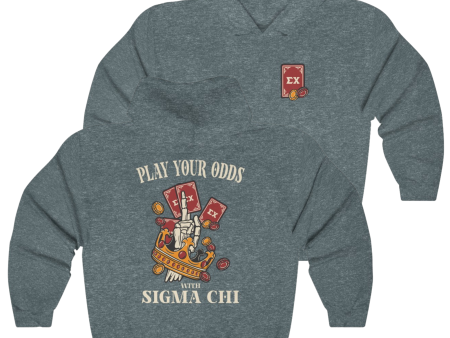 Sigma Chi Graphic Hoodie | Play Your Odds For Cheap