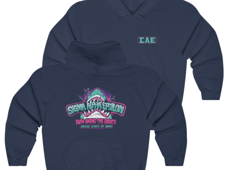 Sigma Alpha Epsilon Graphic Hoodie | The Deep End Discount