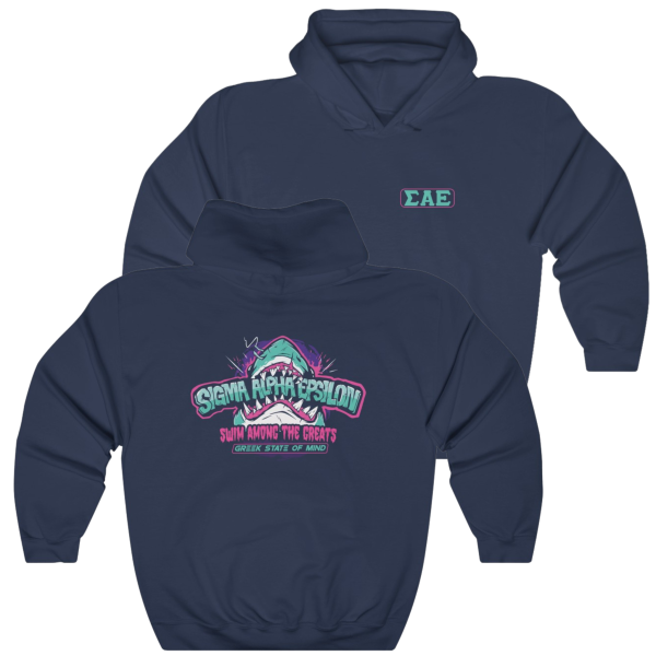 Sigma Alpha Epsilon Graphic Hoodie | The Deep End Discount