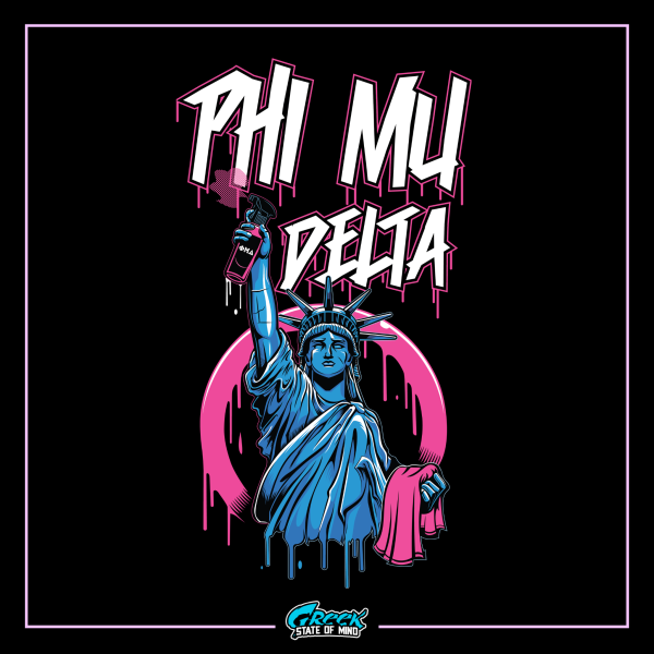 Phi Mu Delta Graphic Hoodie | Liberty Rebel Fashion